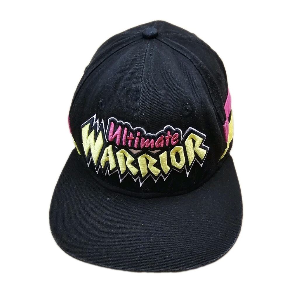 Ultimate Warrior - WWF/WWE Black SnapBack Hat